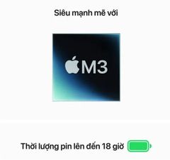Laptop Apple MacBook Air M3 15 inch 2024 8CPU 10GPU 24GB - 512GB
