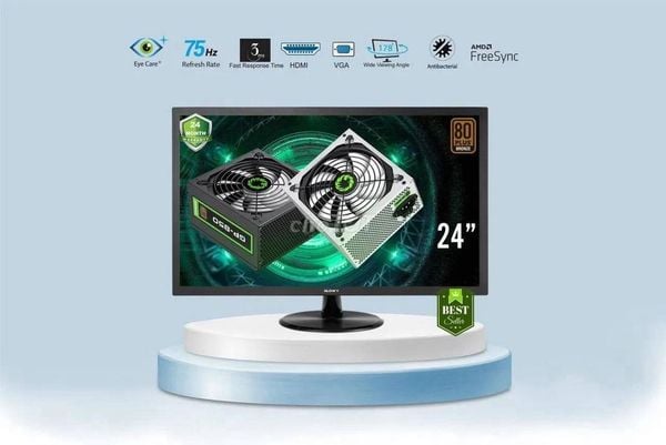 Màn hình phẳng Glowy GW24 | 23.8 inch | IPS | FullHD | 75Hz