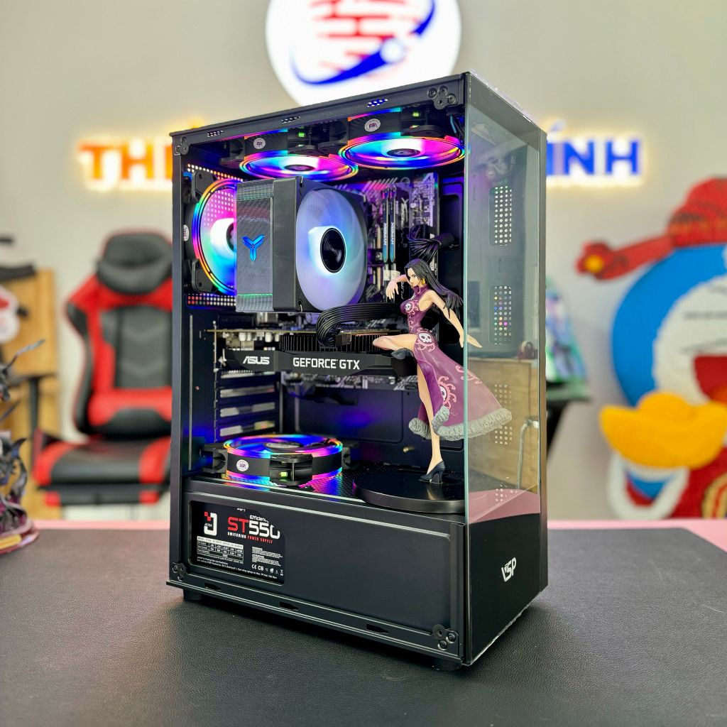 PC GAMING GNMi7.2_618750 | H61 | i7 2600 | 4GB x2 | SSD 256GB | GTX 750 Ti 2GB | 350W | Case AX5