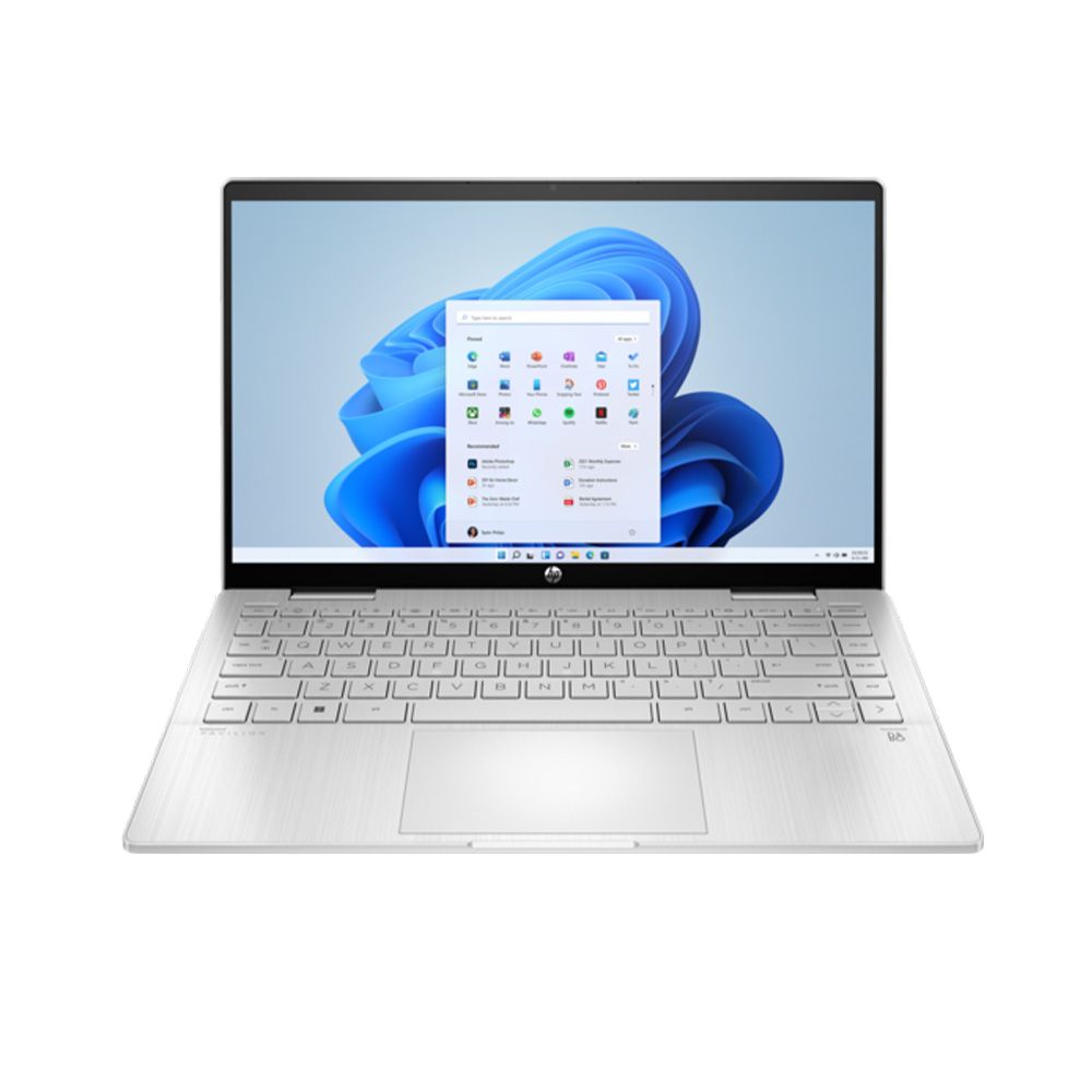 Laptop HP Pavilion X360 14-ek1046TU 80R24PA | i3-1315U | Ram 8GB | SSD 256GB | Intel UHD | 14 inch FHD | Cảm ứng | Win 11 | Silver