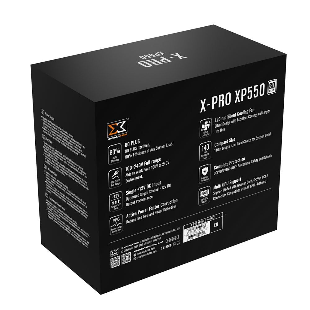 Nguồn XIGMATEK X-PRO XP550