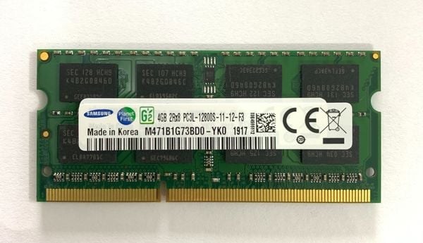 Ram Laptop SAMSUNG DDR3L 4GB