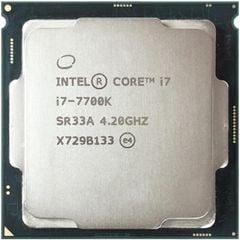 CPU Intel Core i7 7700K (4.2GHZ,8M, 4 Core 8 Threads)