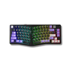 Bàn phím cơ Gaming 3 MODE LEOBOG ALICE A75 (Phiên bản tím+đen)