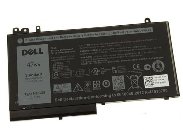 Pin Laptop DELL Latitude E5270 NGGX5 NGẮN 47WH (ZIN) – 3 CELL