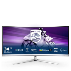 Màn hình cong Philips Evnia 34M2C8600 | 34 inch | OLED | UWQHD | 1ms | 175Hz