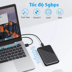 Hộp đựng ổ cứng 2.5 inch ORICO 25PW1-U3-BK