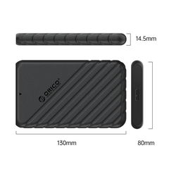Hộp đựng ổ cứng 2.5 inch ORICO 25PW1-U3-BK