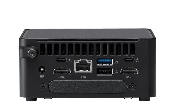 PC Mini ASUS NUC 14 PRO RNUC14RVHU500001I (Ultra 5 125H | 2xNVMe, SATA | 2x HDMI 2.1 | 2x DP 1.4a | VESA Mount)