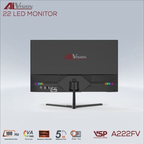 Màn hình phẳng AiVision A222FV | VA | FullHD | 100hz | 22 inch