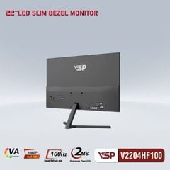Màn hình phẳng VSP V2204HF100 | FHD | VA | 21.5 inch | 100HZ | 2ms