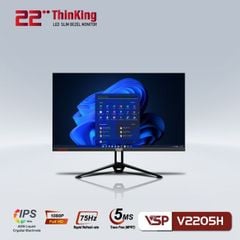 Màn hình VSP V2205H | 75MHz | 5ms | FHD IPS | 22 inch