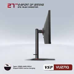 Màn hình ESPORT GAMING VSP | VU271Q |  IPS/OLED/BOE IPS | QHD 2K | USB-C TYPE-C | 165MHz | 27 inch