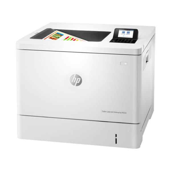 Máy in màu đơn năng HP Color LaserJet Enterprise M554DN 7ZU81A (A4/A5/ Đảo mặt/ ADF/ USB/ LAN)