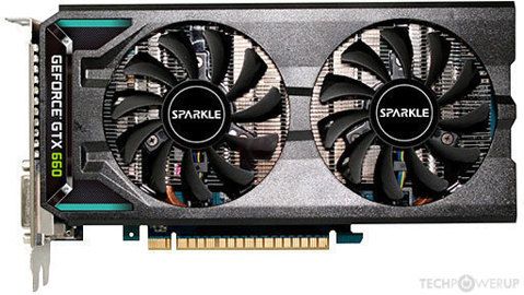 VGA SPARKLE NVIDIA GTX 660 Dual Fan OC