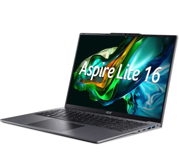 Laptop ACER Aspire Lite AL16-51P-72S2 | i7 1255U | Ram 16GB | SSD 512GB | 16 inch WUXGA | Win11 | Grey