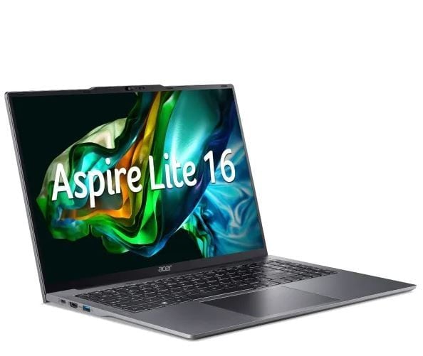 Laptop ACER Aspire Lite AL16-51P-72S2 | i7 1255U | Ram 16GB | SSD 512GB | 16 inch WUXGA | Win11 | Grey