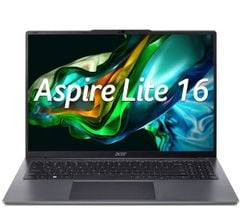 Laptop ACER Aspire Lite AL16-51P-72S2 | i7 1255U | Ram 16GB | SSD 512GB | 16 inch WUXGA | Win11 | Grey