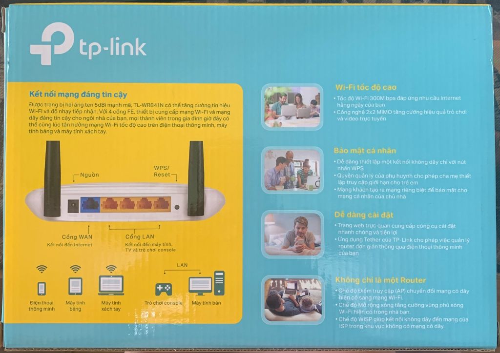 Router Wifi TP-LINK TL-WR841N