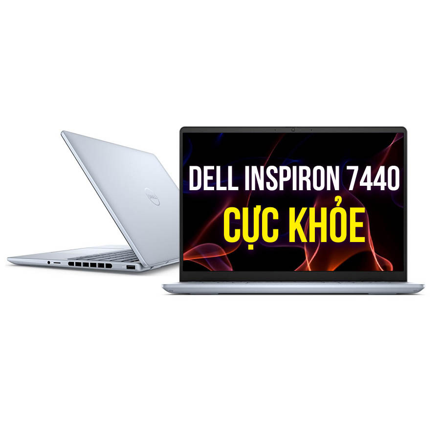 Laptop DELL Inspiron 14 Plus 7440 | i5 12450H | Ram 16GB | SSD 512GB | 14 inch FHD