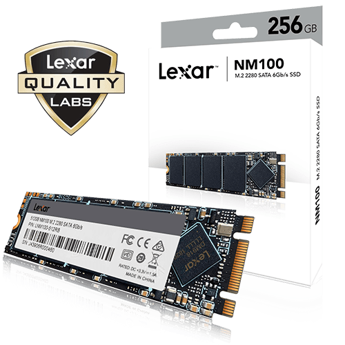 SSD LEXAR 256GB M.2 SATA (NM100)