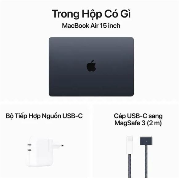 Laptop Apple MacBook Air M3 13 inch 2024 8CPU 8GPU 16GB - 256GB