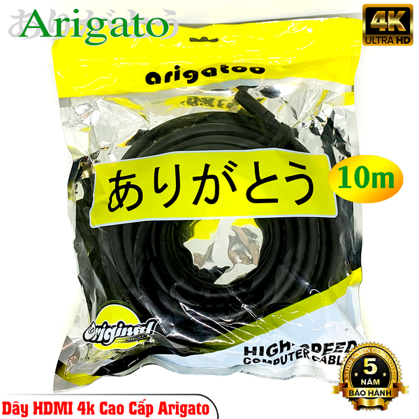 Cáp HDMI 4K Arigato