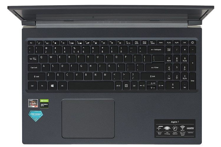Laptop Acer Gaming Aspire 7 A715-42G-R05G | R5-5500U | Ram 8GB | SSD 512GB | VGA GTX 1650 4GB | 15.6 inch FHD | Win11
