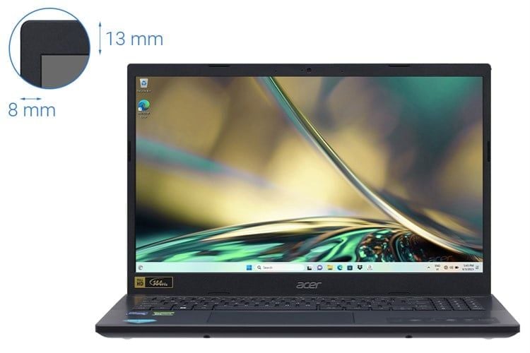 Laptop Gaming Acer Aspire 7 A715-76G-59MW | i5-12450H | Ram 8GB | SSD 512GB | VGA RTX2050 4GB | 15.6 icnh | FHD | Win11