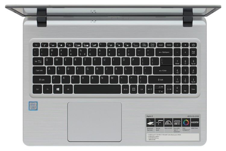 Laptop Acer Aspire 5 A515-54 | Core i3 8145U | Ram 8GB | SSD 128GB | 15.6 inch | Full HD