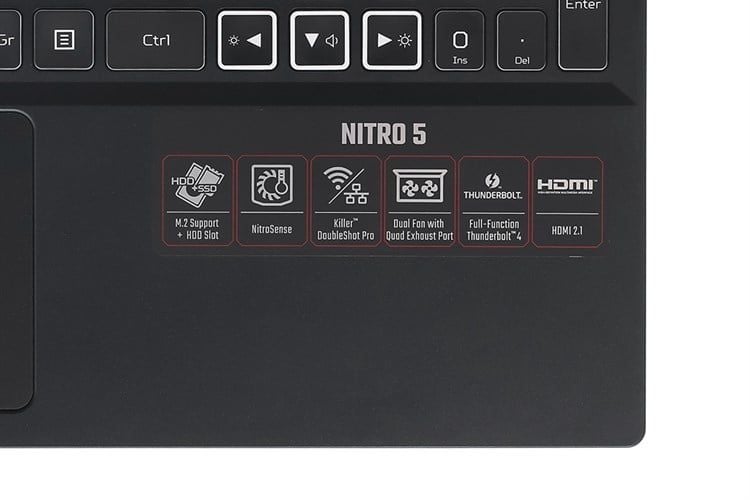 Laptop Gaming Acer Nitro 5 Tiger AN515-58-52SP |  i5-12500H | Ram 8GB | SSD 512GB | VGA RTX 3050 4GB | 15.6 inch | FHD
