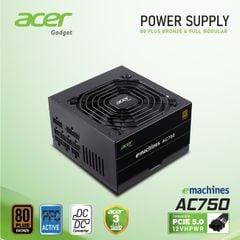 Nguồn Acer AC750 FR Bronze Full modular - 750W