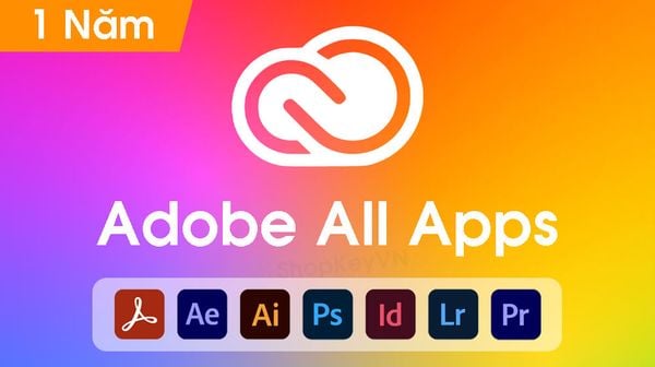 Tài Khoản Adobe Creative Cloud All Apps 1 Năm