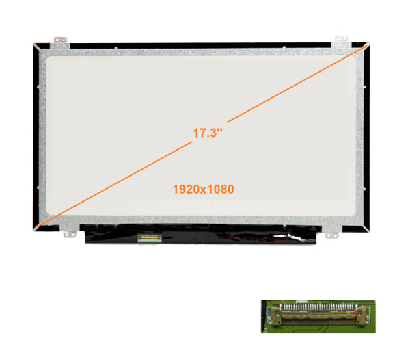 Dalle écran 17.3" LED Full HD Pour HP Omen 17-AN008NF - Connecteur 30 Pins EDP - Neuf
