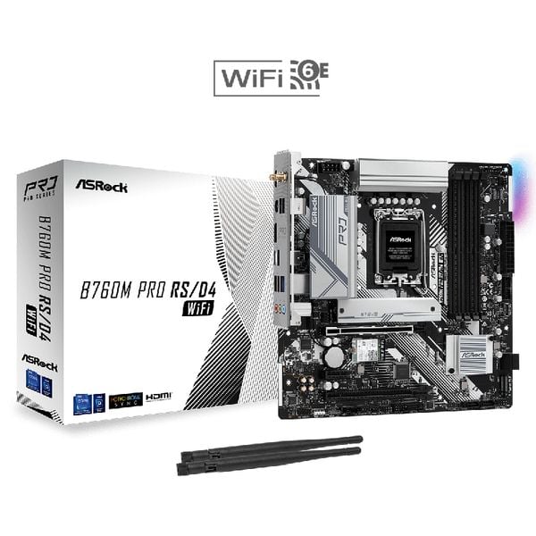 Mainboard Asrock B760M Pro RS/D4 Wifi