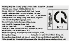 Laptop Asus Vivobook 16 X1605VA | i5 1335U | Ram 16GB | SSD 512GB | 16 inch FHD