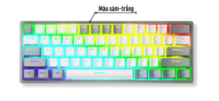 BÀN PHÍM CƠ GAMING CÓ DÂY AULA F3261 (Phiên bản nhiều màu)