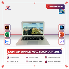 Laptop Apple MacBook Air 2017 | Intel core i5 | 8GB | 128GB | 13.3 inch