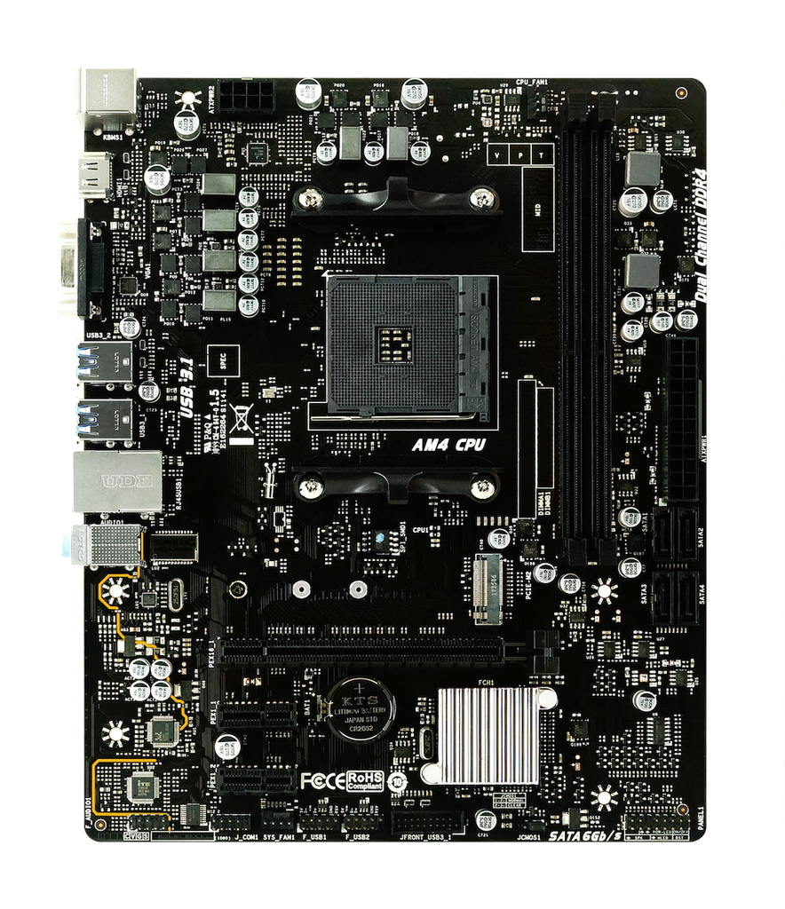 Mainboard BIOSTAR B350 B45M2
