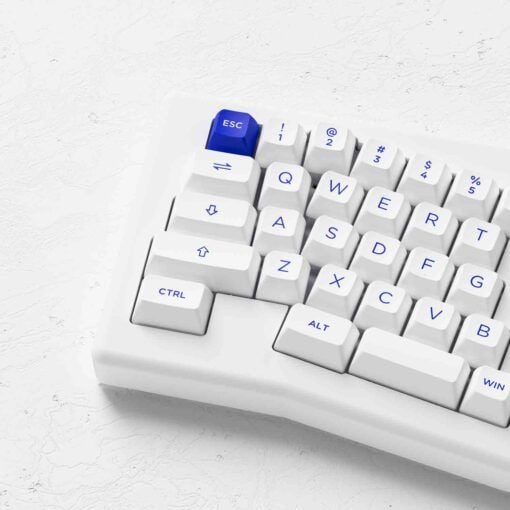 Bàn phím AKKO ACR Pro Alice Plus | Spray Painted White | RGB | Hotswap | Gasket Mount