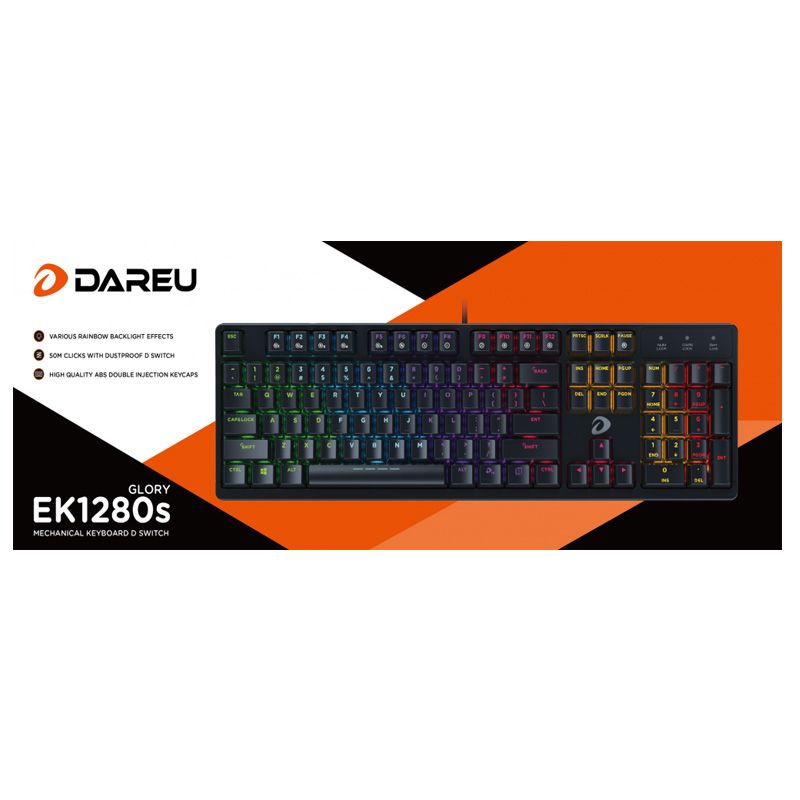 Bàn phím cơ DAREU EK1280s RGB