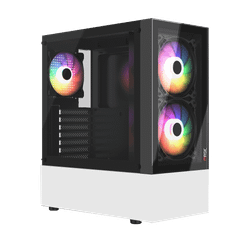 CASE MAGIC GM04 AIR GLASS 3 FAN (ATX)