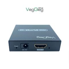 Bộ chia HDMI 1 ra 2 VegGieg V-HD06