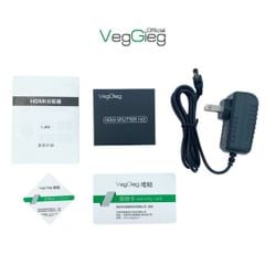 Bộ chia HDMI 1 ra 2 VegGieg V-HD06