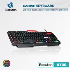 Bàn phím giả cơ BOSSTON R700 Rainbow