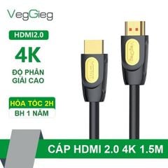 Cáp HDMI 2.0 VegGieg