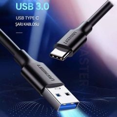 Cáp USB 3.0 to USB Type-C dài 0.5m chính hãng Ugreen 20881 cao cấp