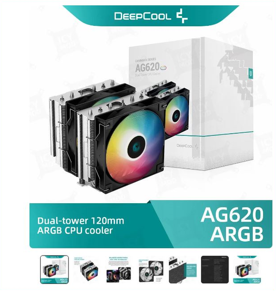Tản nhiệt CPU DEEPCOOL AG620 ARGB