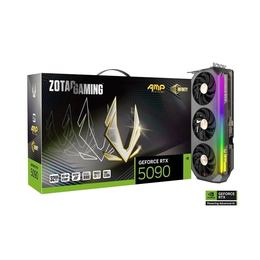 VGA Zotac GAMING GeForce RTX 5080 AMP Extreme INFINITY 16GB GDDR7