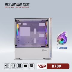 Case VSP B709 Gaming 4 Fans